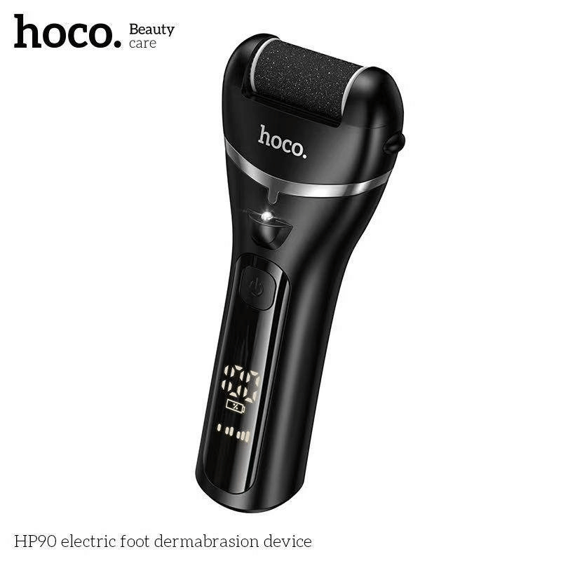 เครื่องขัดส้นเท้าไฟฟ้า HOCO HP90 หัวขัดเปลี่ยนได้ 3 แบบ ปรับมอเตอร์ได้ 3 ระดับ กันน้ำ แบตเตอรี่ 180 นาที_1